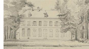 Château d'Elincourt vers 1860
