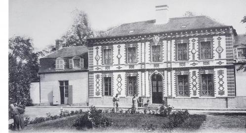 Château d'Offeu vers 1920