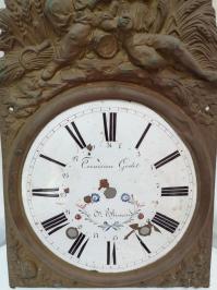 Horloge fabriquée par Alfred Ternisien, horloger en 1872.